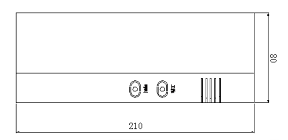 利達(dá)HY5716B總線消防電話分機(jī)結(jié)構(gòu)示意 利達(dá)HY5716B總線消防電話分機(jī)結(jié)構(gòu)示意